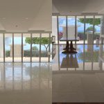 Marble Floor Polishing Before and After Brisbane Gold Coast by Marble Everlast